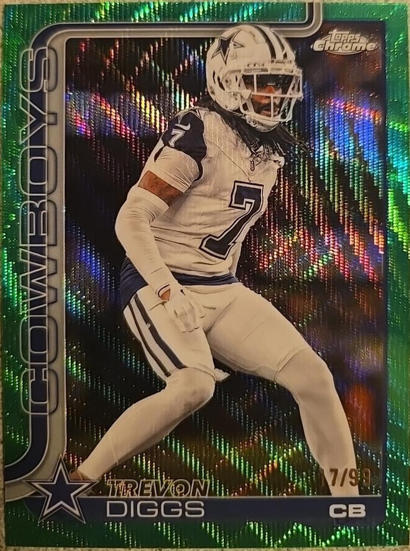 Trevon Diggs [Green Wave Refractor] #83
