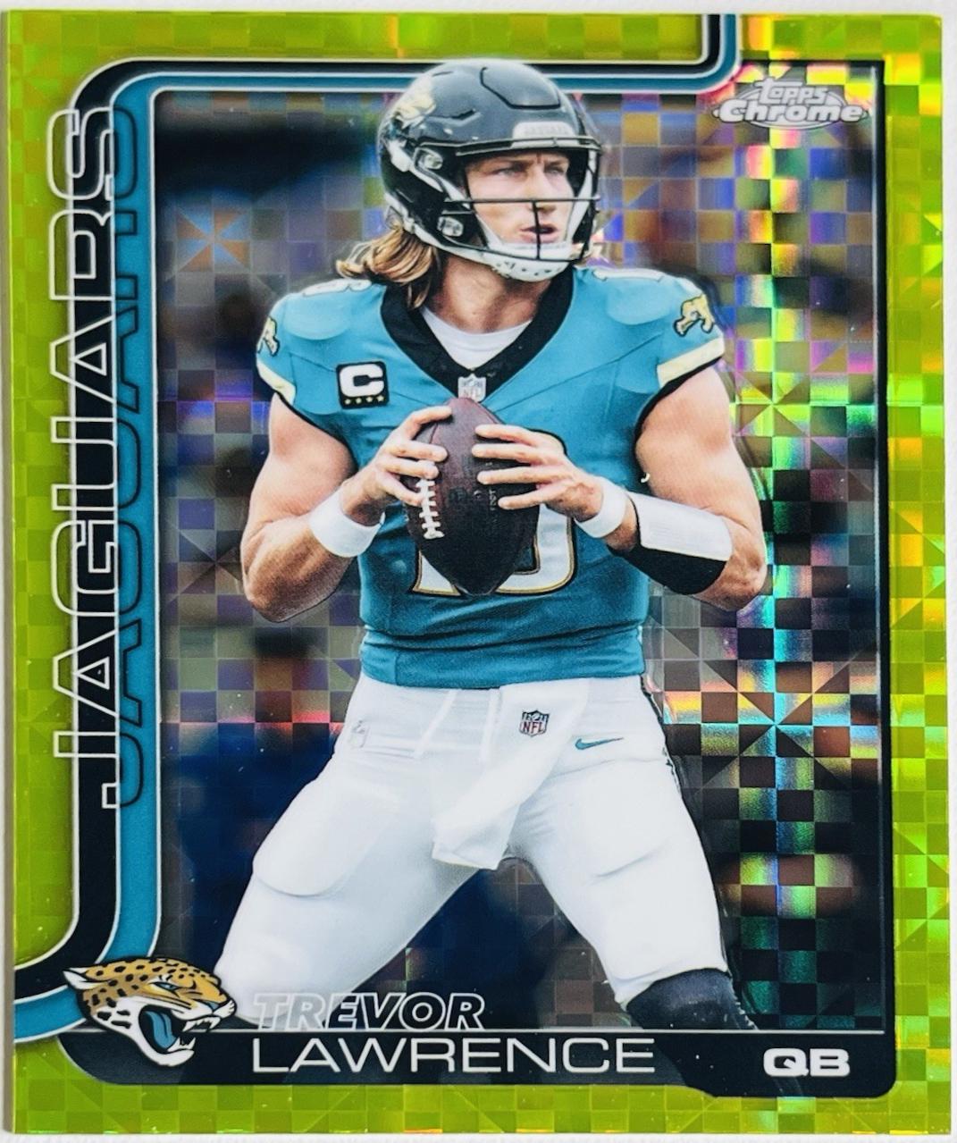 Trevor Lawrence [X-Fractor Green] #138