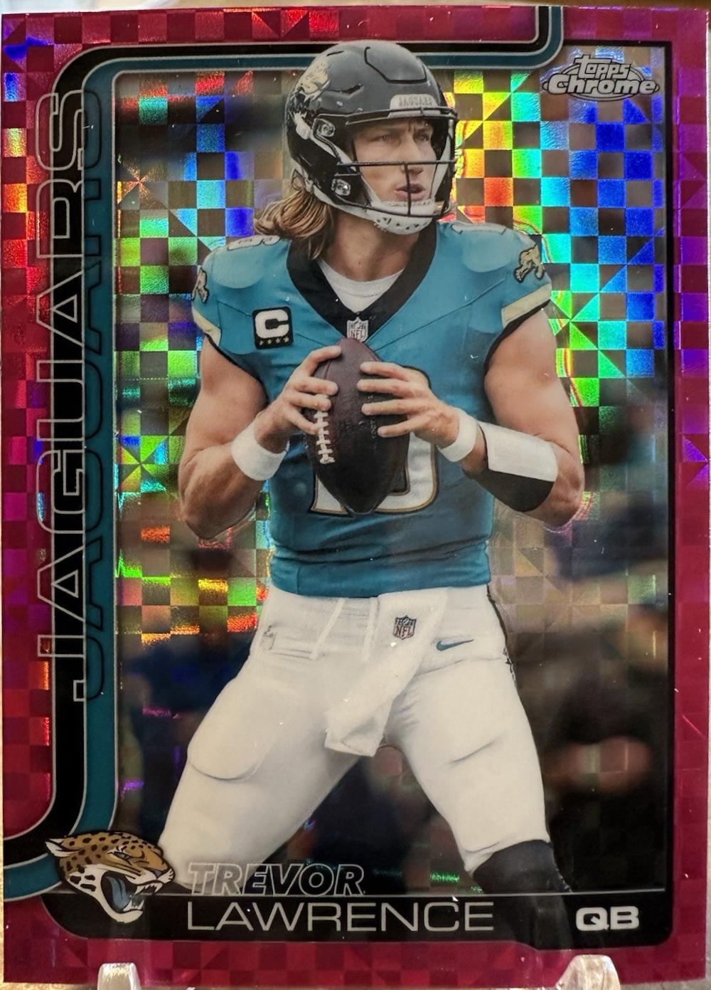 Trevor Lawrence [X-Fractor Pink] #138