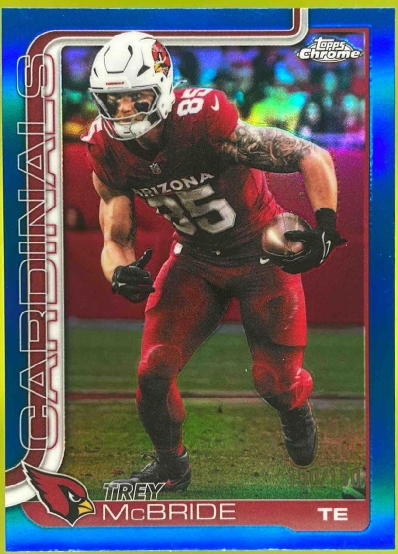Trey McBride [Blue Refractor] #4
