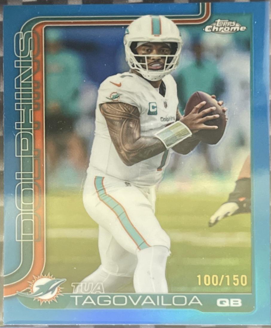 Tua Tagovailoa [Blue Refractor] #187