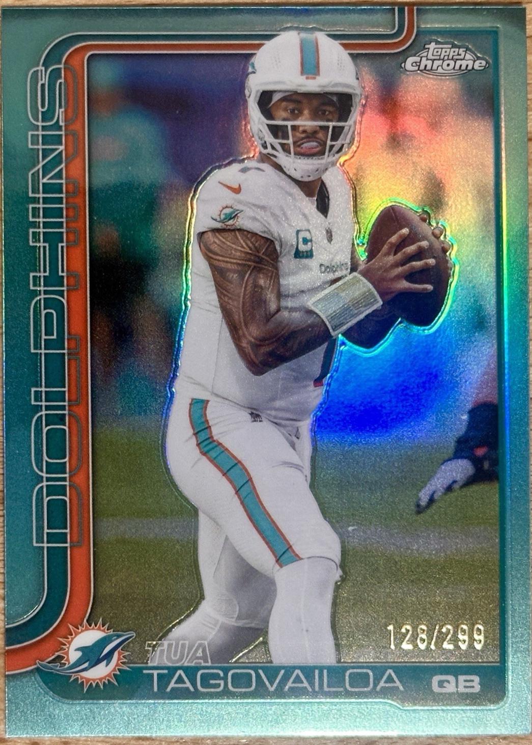 Tua Tagovailoa [Teal Refractor] #187