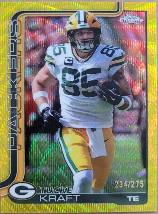 Tucker Kraft [Yellow Wave Refractor] #108