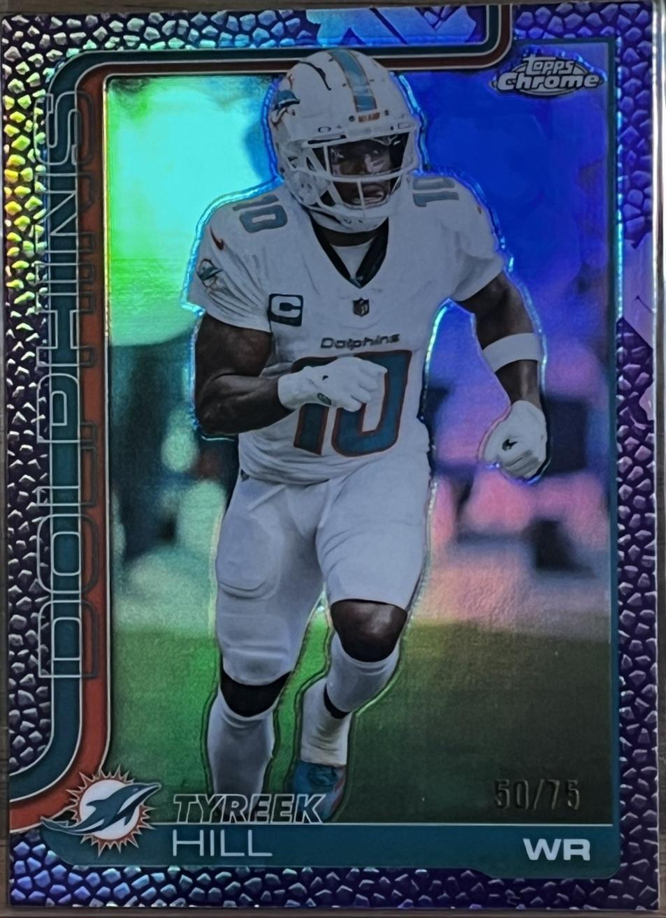 Tyreek Hill [Leather Purple] #185