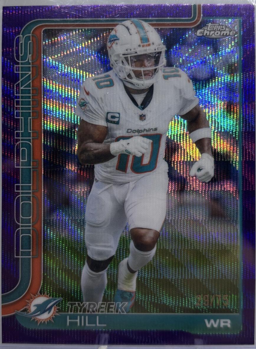 Tyreek Hill [Purple Wave Refractor] #185