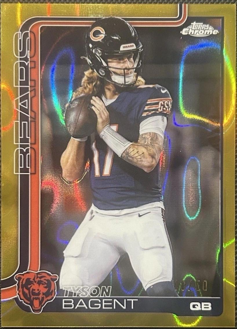 Tyson Bagent [Gold Refractor] #54