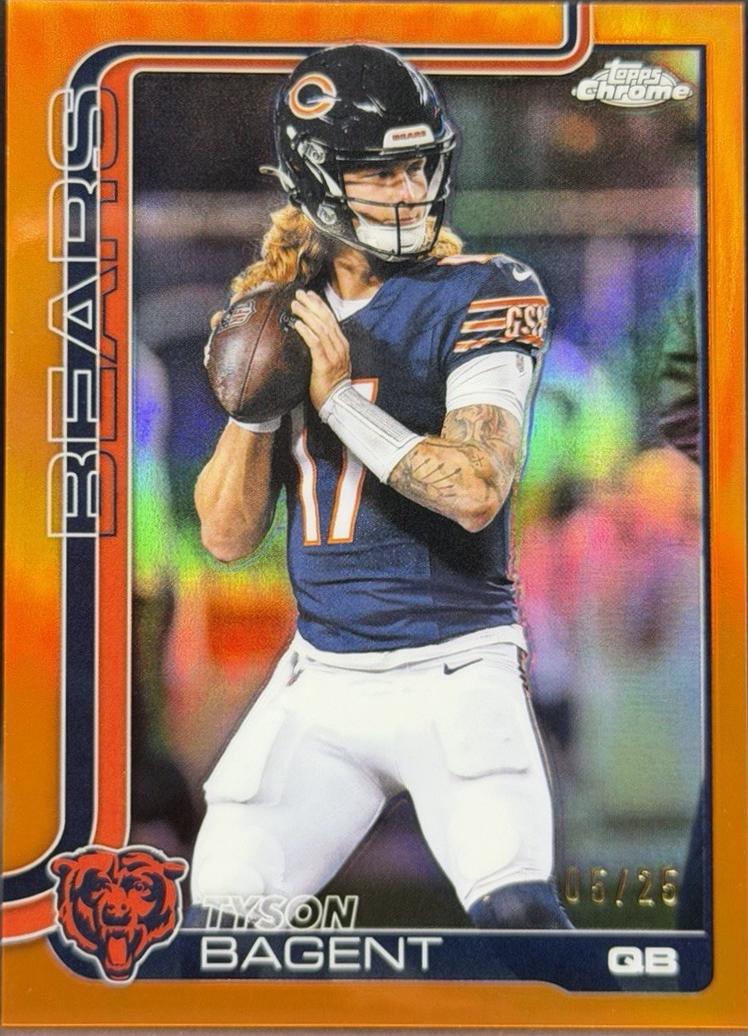 Tyson Bagent [Orange Refractor] #54