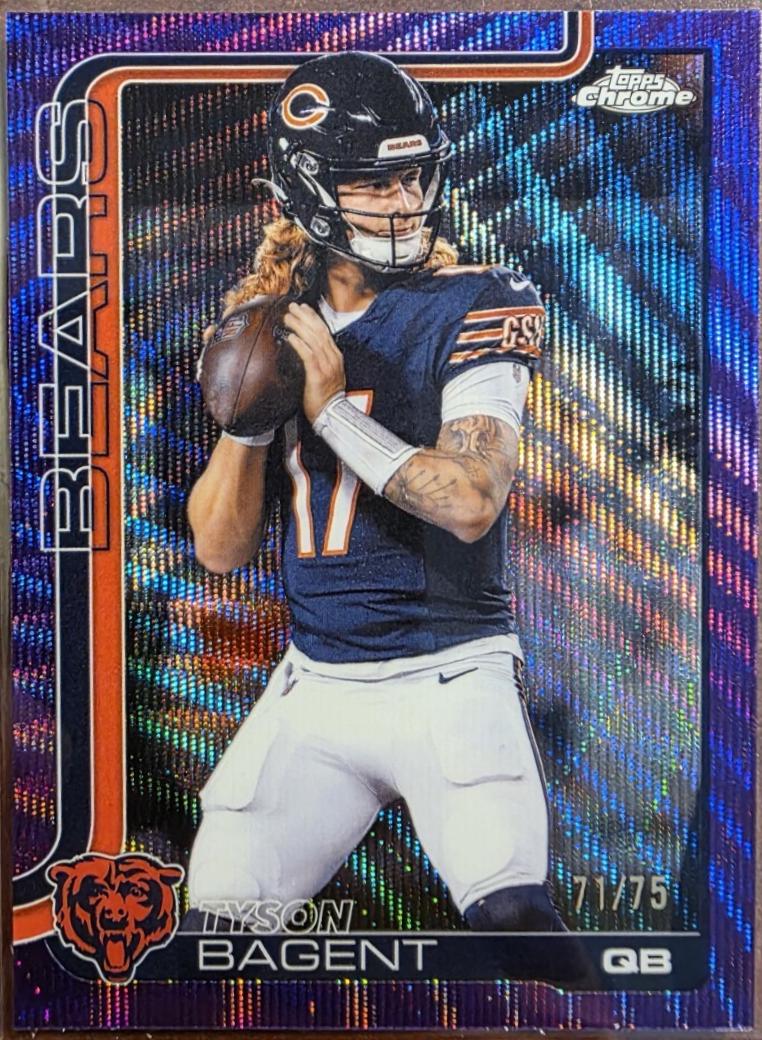 Tyson Bagent [Purple Wave Refractor] #54