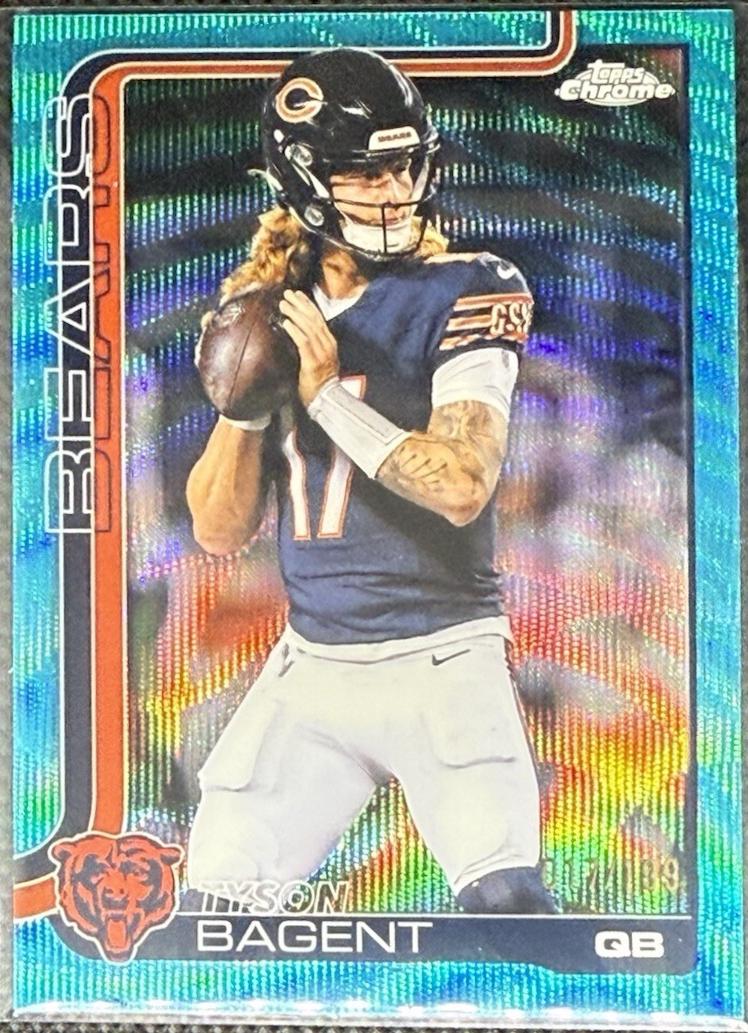 Tyson Bagent [Teal Wave] #54