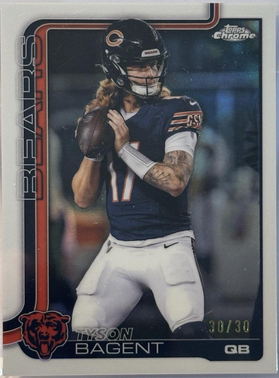 Tyson Bagent [White Refractor] #54