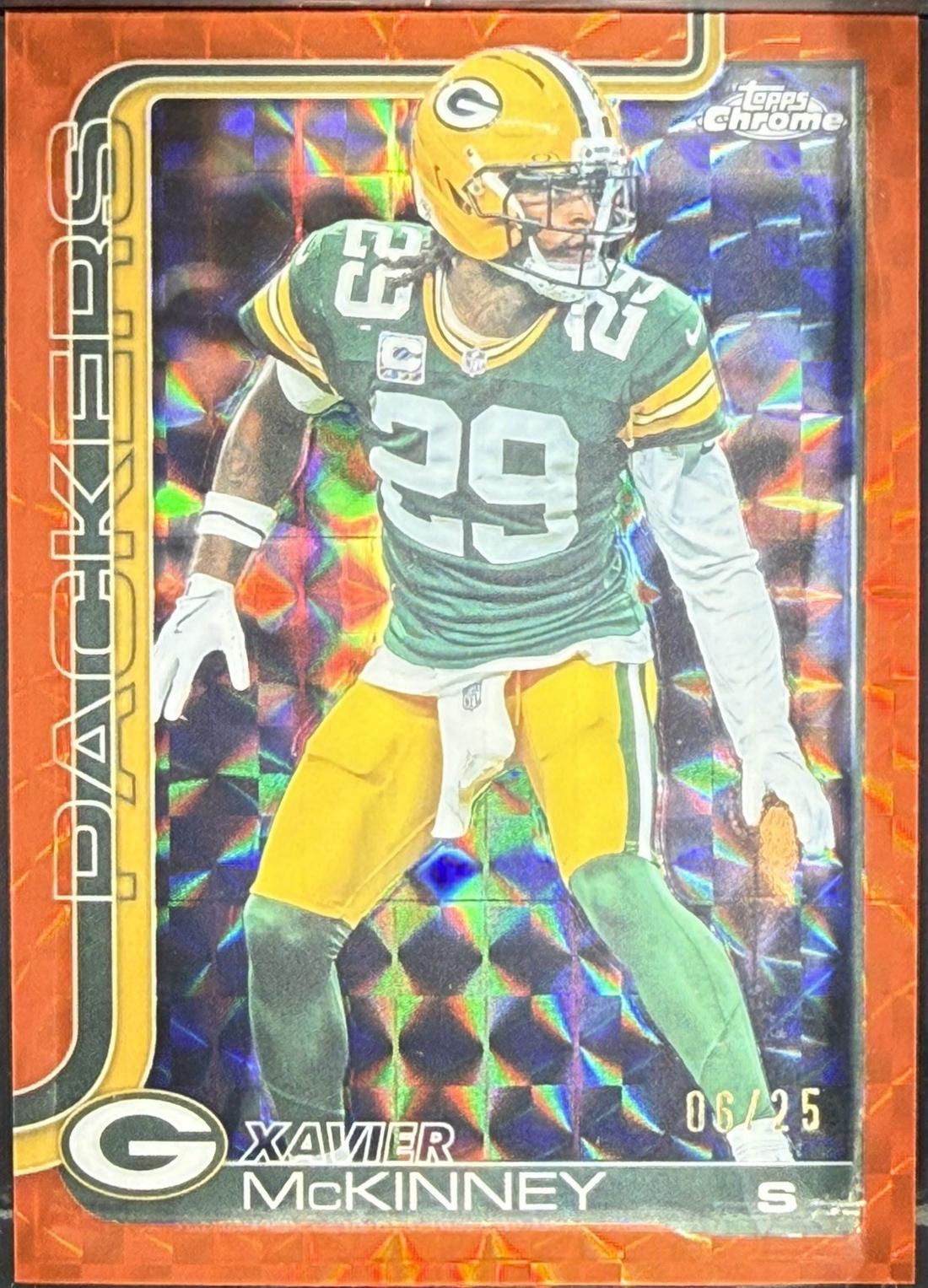 Xavier McKinney [Orange Geometric Refractor] #113