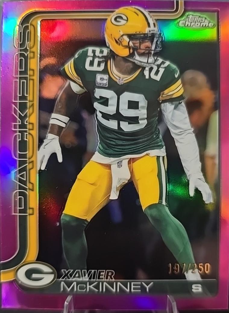 Xavier McKinney [Pink Refractor] #113