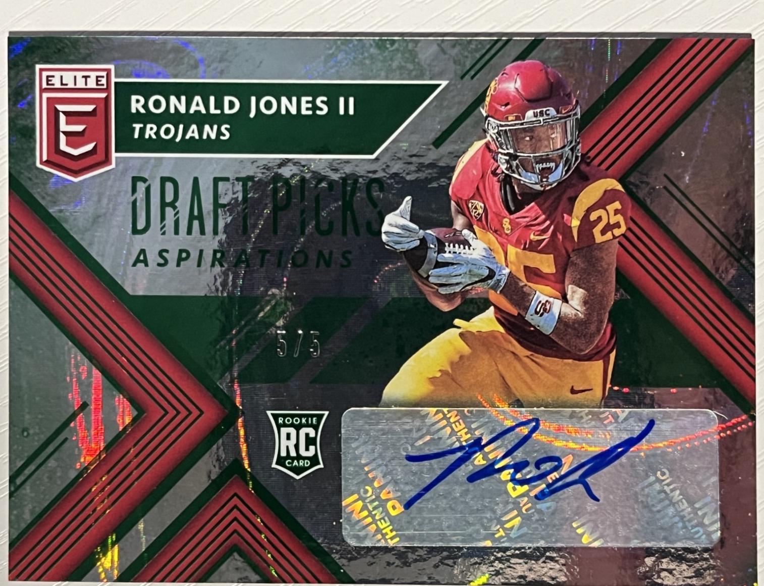 Ronald Jones II [Autograph Aspirations Emerald] #113