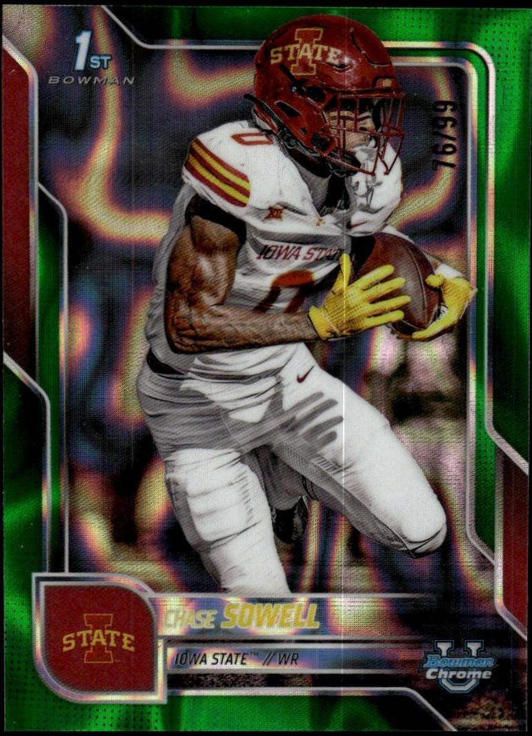 Chase Sowell [Green Lava Refractor] #123