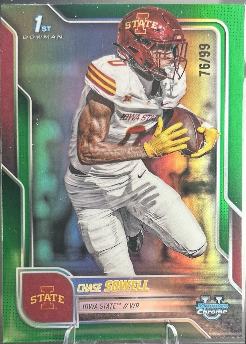 Chase Sowell [Green Refractor] #123