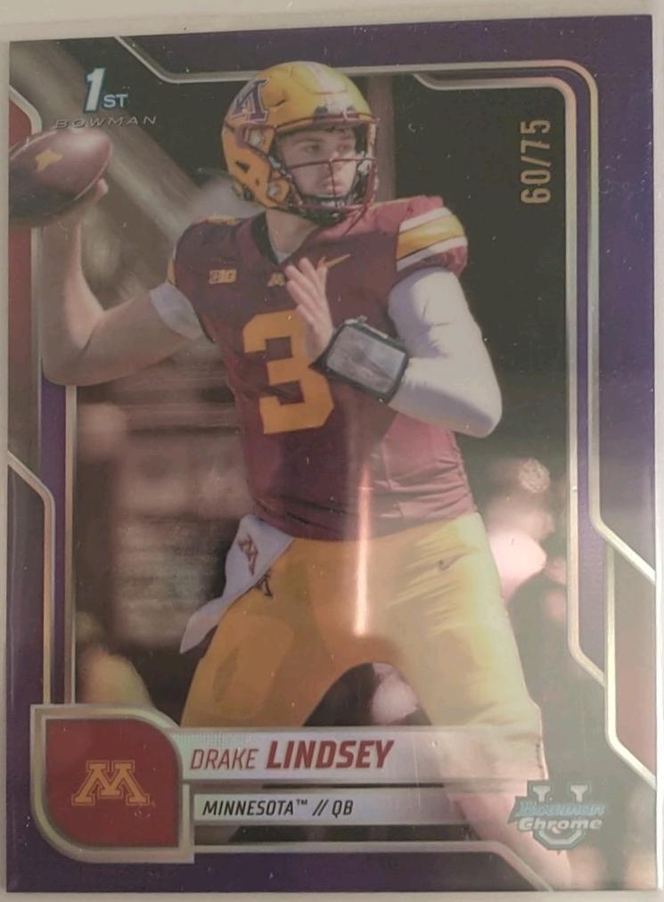 Drake Lindsey [Purple Refractor] #96