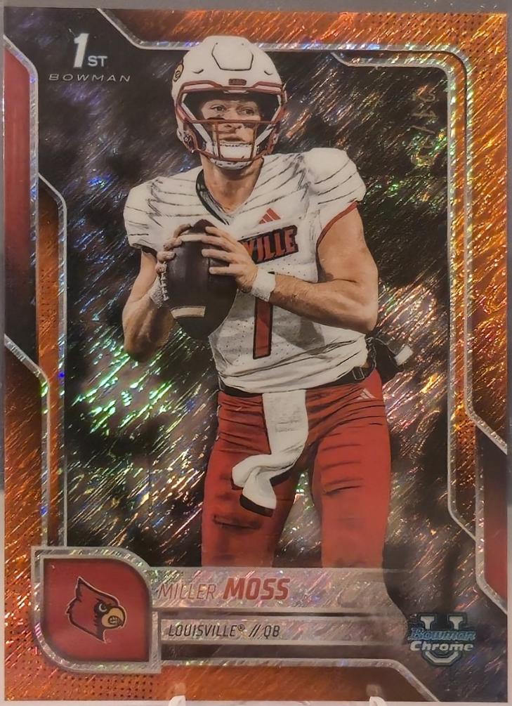 Miller Moss [Orange Shimmer Refractor] #141