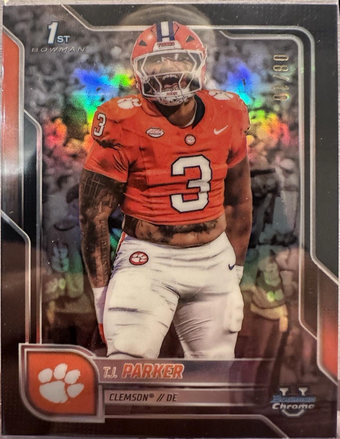 T.J. Parker [Black Refractor] #114
