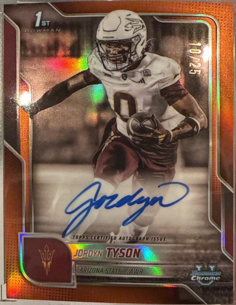 Jordyn Tyson [Orange Sapphire] #BCA-JTY