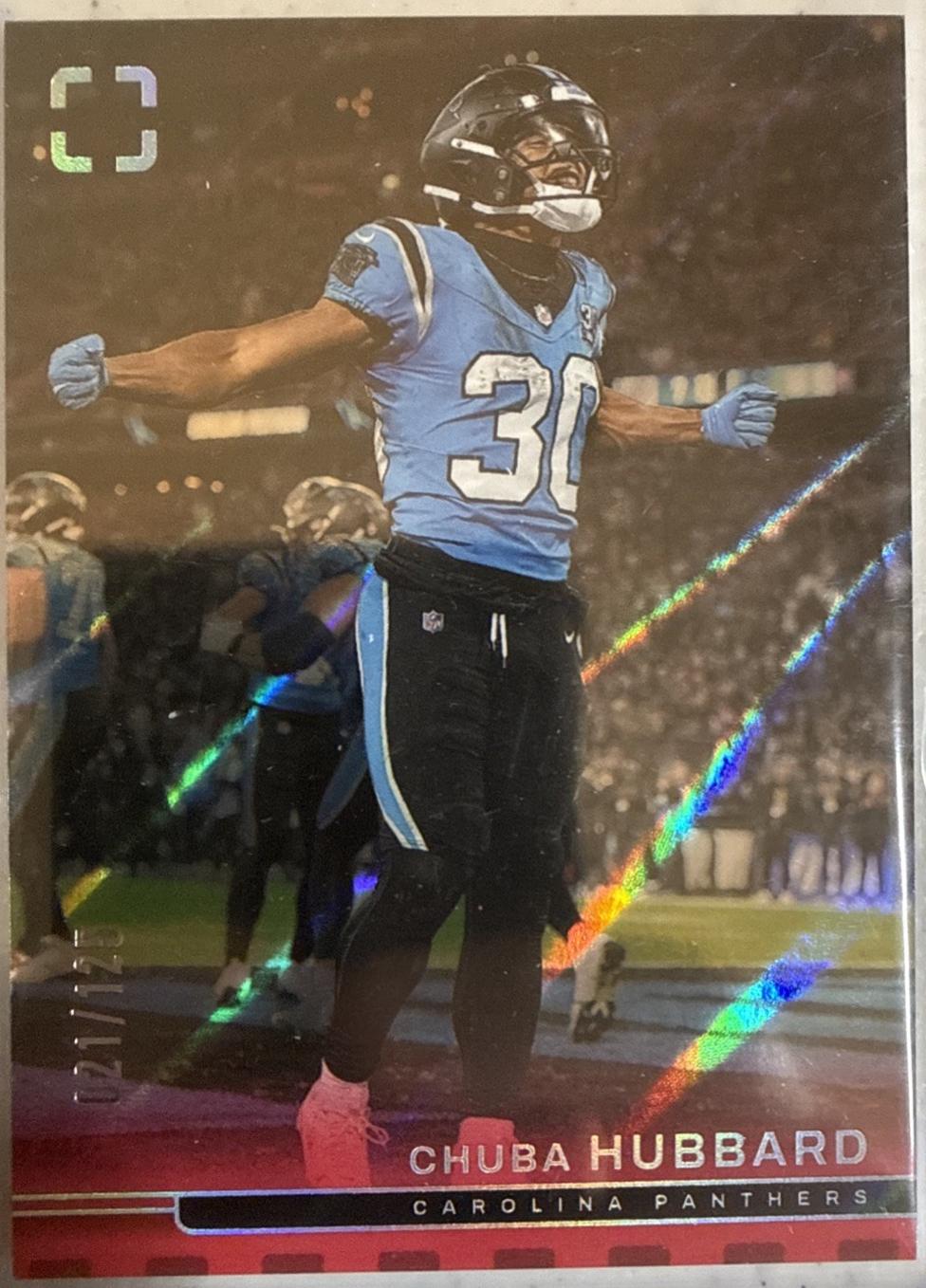 Chuba Hubbard [Red] #92
