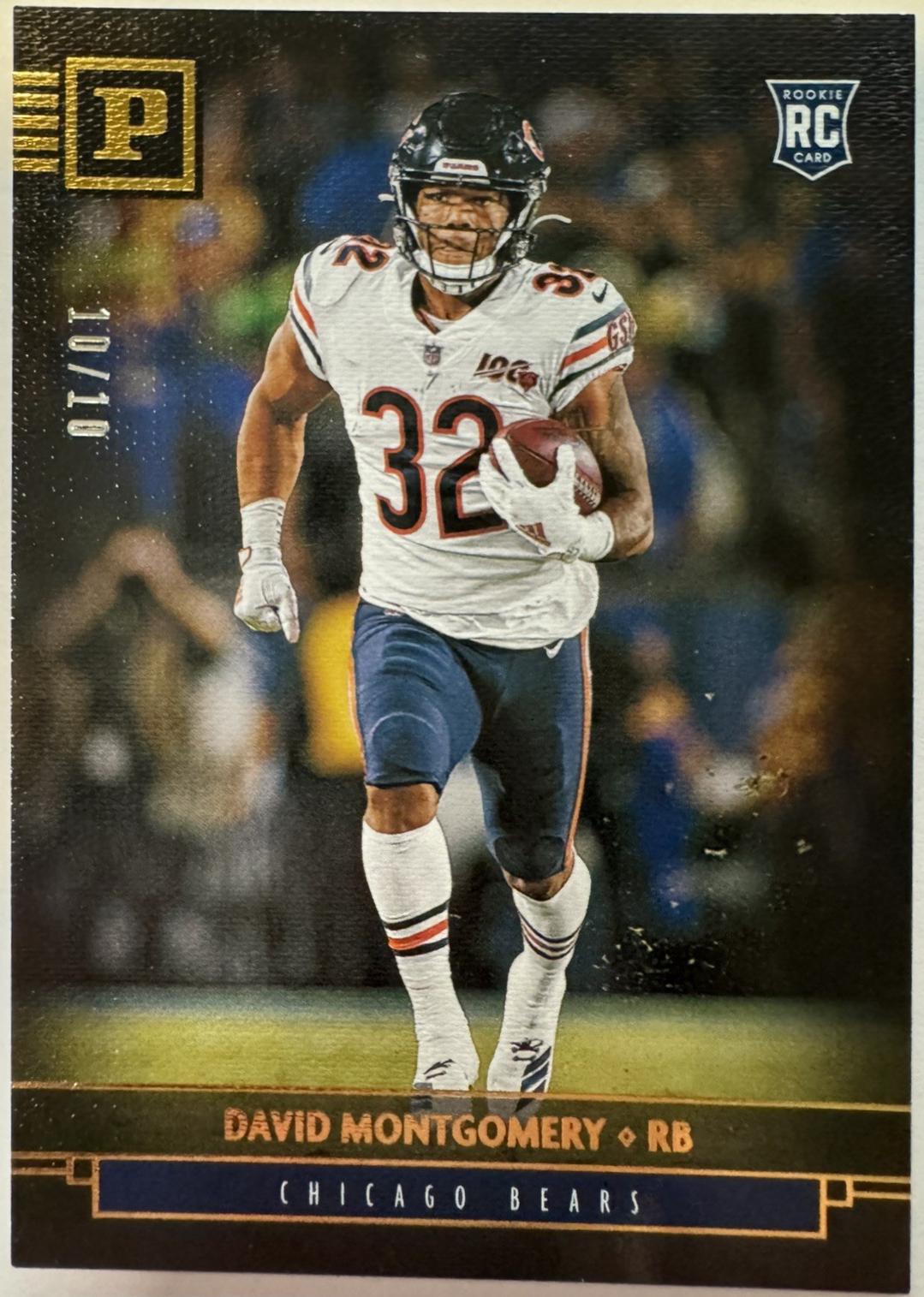 David Montgomery [Gold] #P34