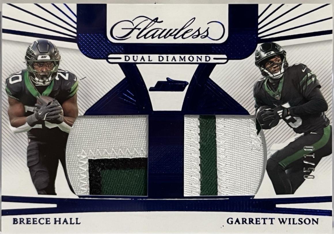 Breece Hall/Garrett Wilson [Sapphire] #15