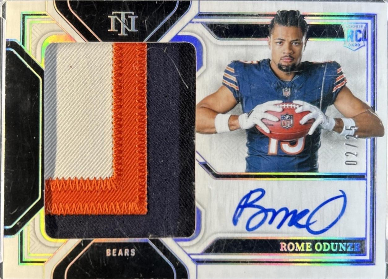 Rome Odunze [Holo Silver] #4