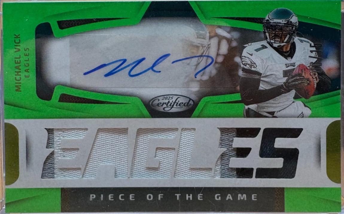 Michael Vick [Lime Green] #POGS-MVK