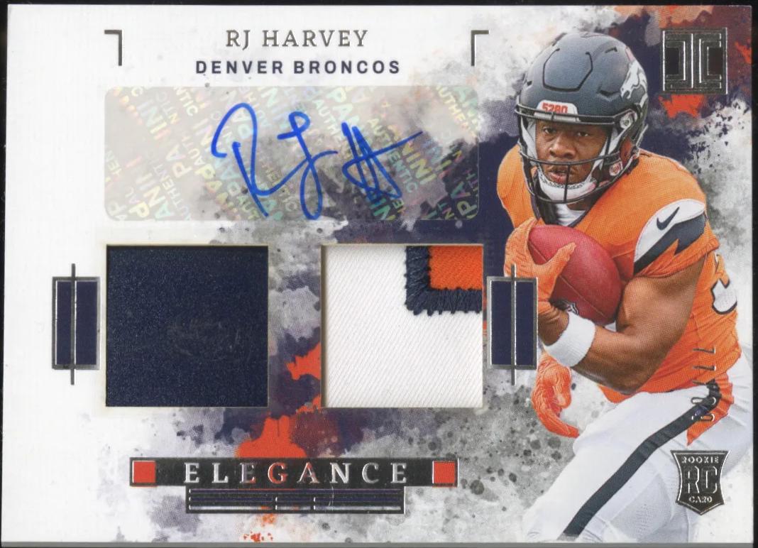 RJ Harvey [Dual Patch Autograph] #ELE-RHY