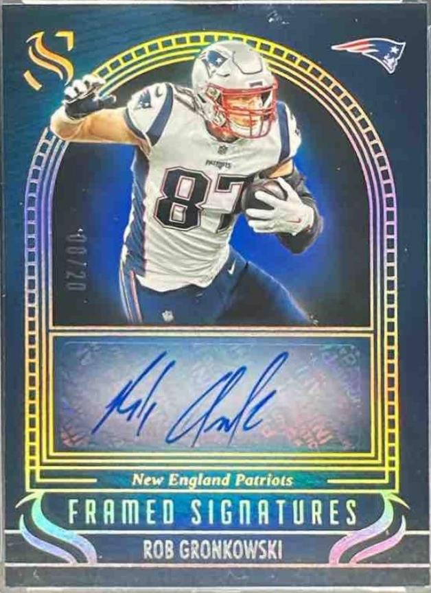 Rob Gronkowski [Holo Platinum] #19