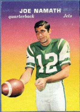Joe Namath [Square Corner Proof]