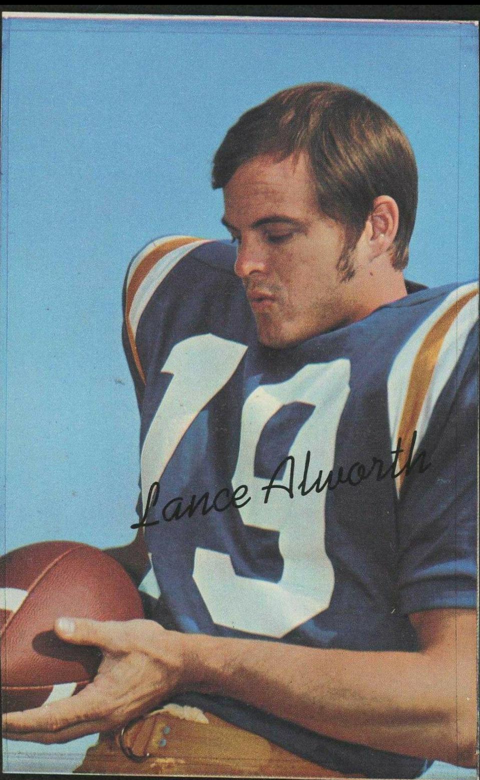 Lance Alworth [Square Corner Proof]