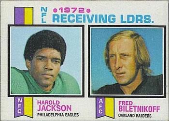 1972 Receiving Ldrs [Jackson/Biletnikoff] #3