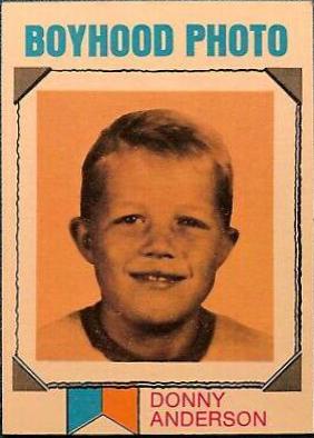 Donny Anderson [Boyhood Photo] #265