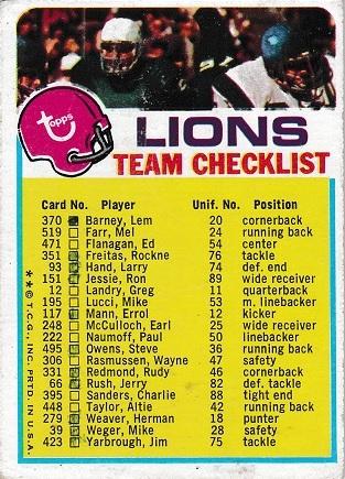 Detroit Lions