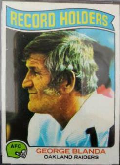George Blanda [White Jersey] #8