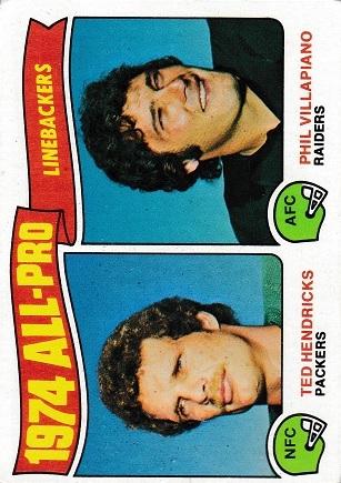T.Hendricks, P.Villapiano [All Pro Linebackers] #217
