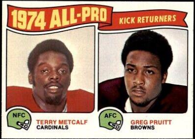 T.Metcalf, G.Pruitt [All Pro Returners] #225