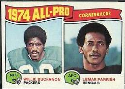 W.Buchanon, L.Parrish [All Pro Cornerbacks] #221