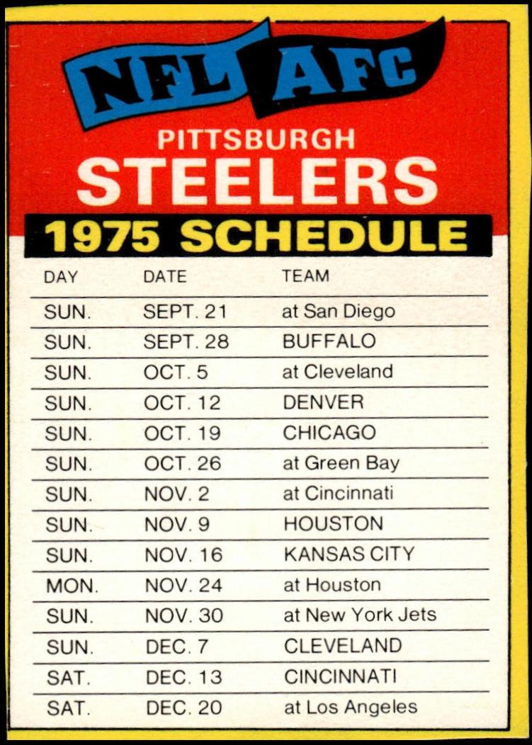 Pittsburgh Steelers [Hand Cut]