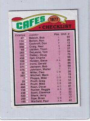 Browns Checklist #206