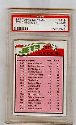 Jets Checklist #219