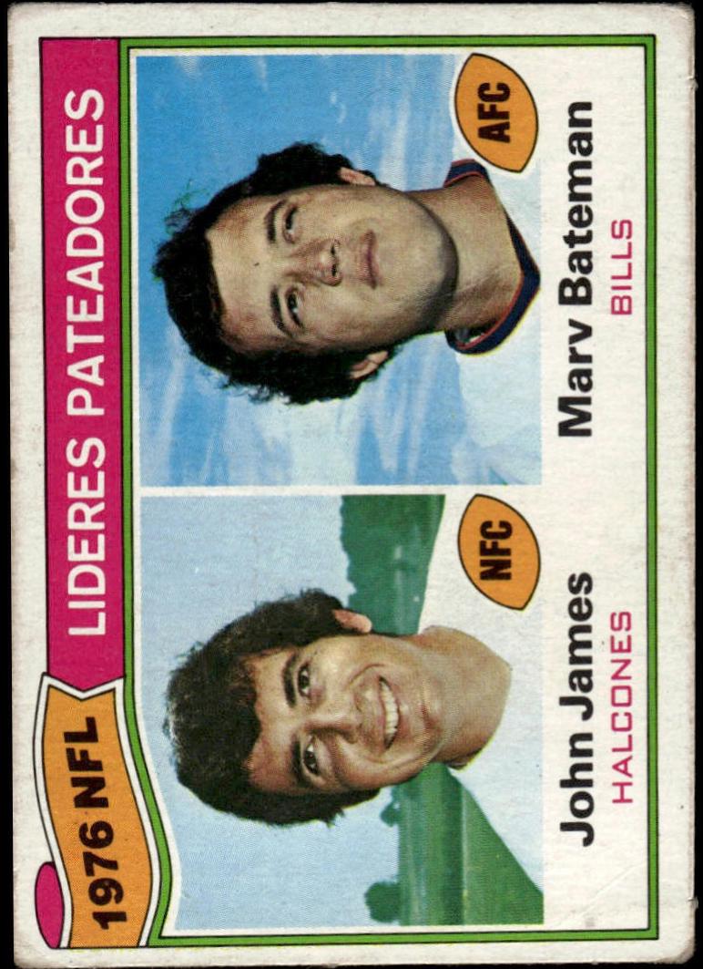 John James, Marv Bateman [Punting Leaders] #6