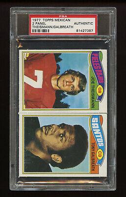 Theismann, Galbreath [2 Panel]