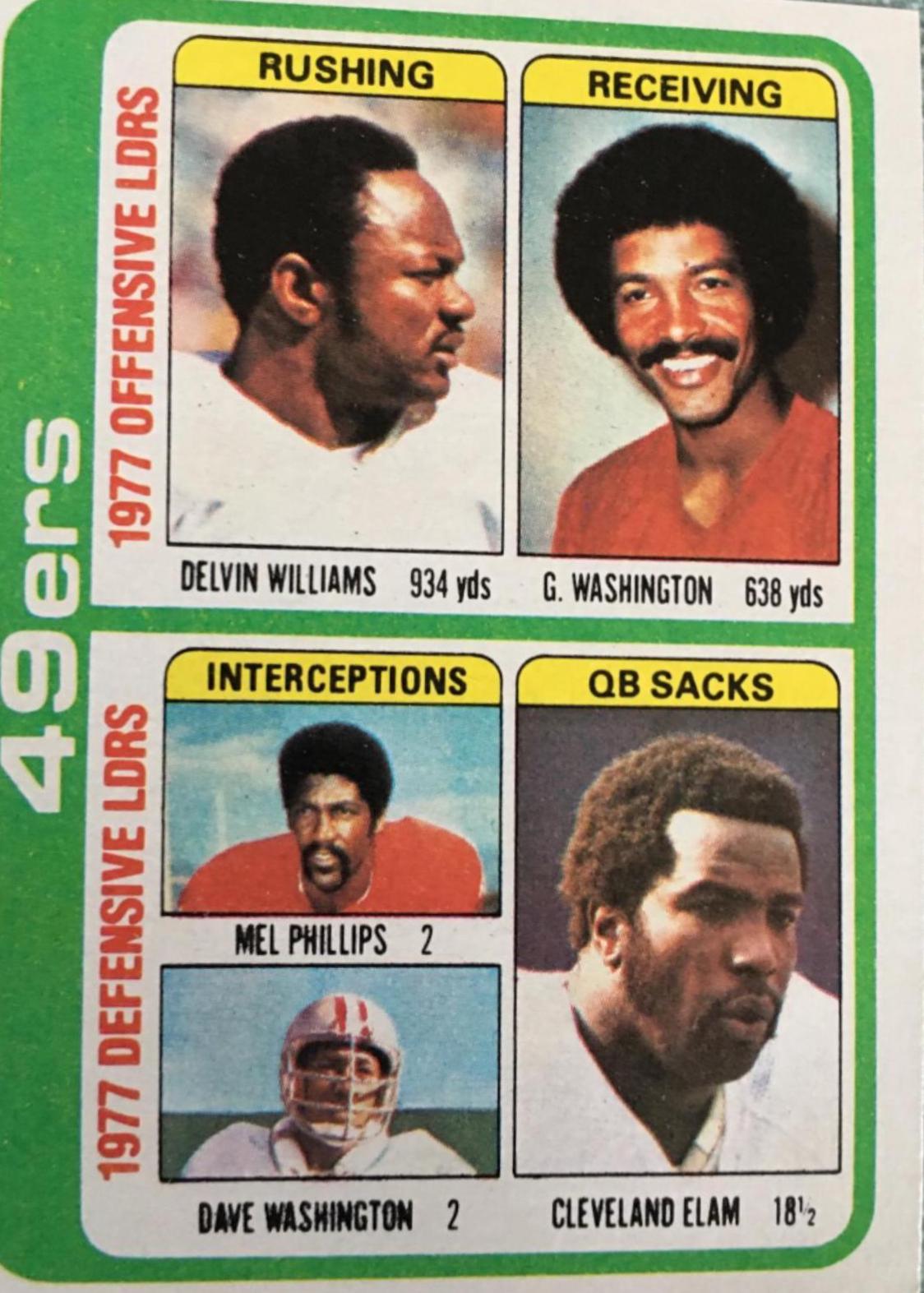 49ers Team Checklist #525