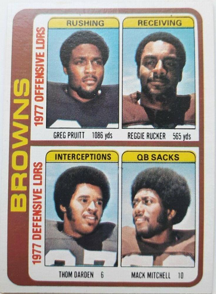 Browns Team Checklist #506
