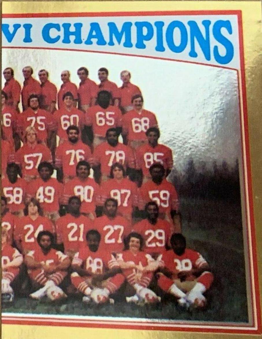 Super Bowl XVI [49'Ers Team Champions] #2