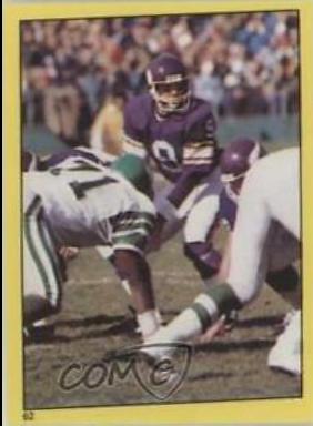 Tommy Kramer #62