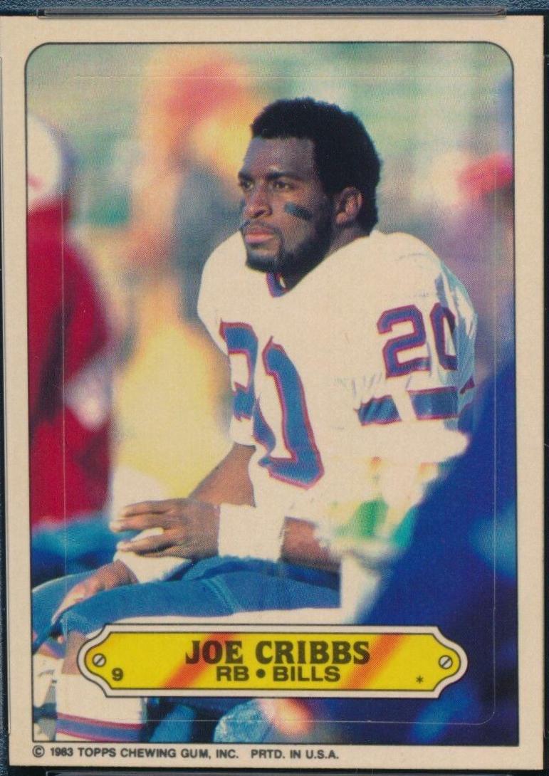 Joe Cribbs #9