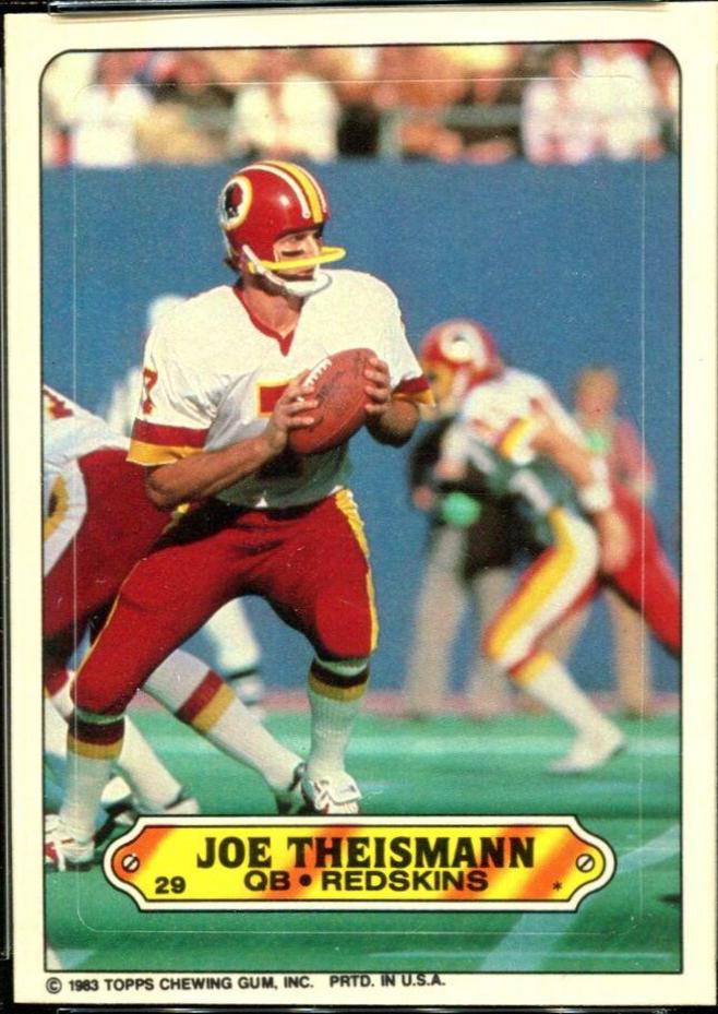 Joe Theismann #29